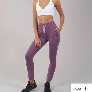 Gymshark solace joggers purple high rise small